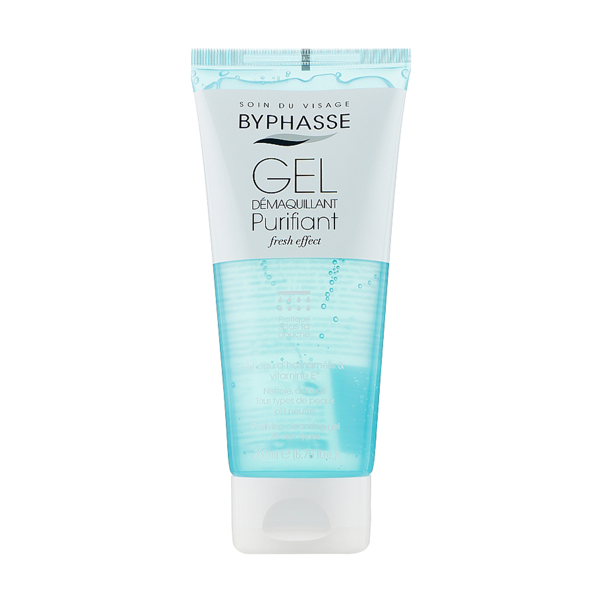 Гель для глибокого очищення обличчя Byphasse Purifying Cleansing Gel, 200 мл