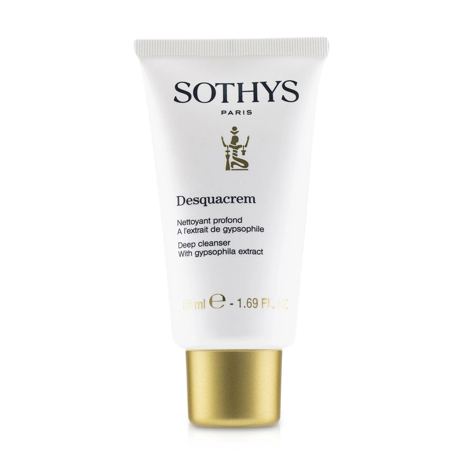 Відлущувальний крем для обличчя Sothys Deep Cleanser для глибокого очищення, екстрактом гіпсофіли, 50 мл